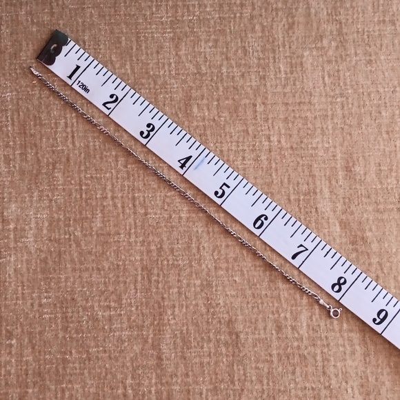 925 Italy Delicate Silver Chain Bracelet - Picture 4 of 5